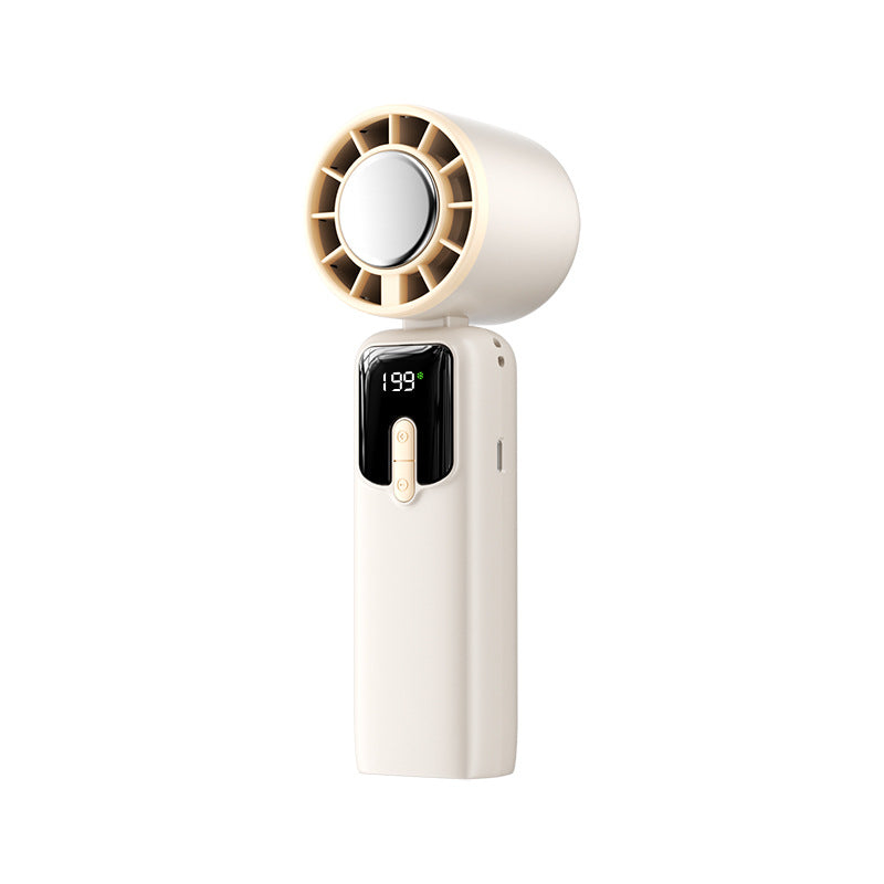 Rechargeable Cooling Fan - Digital Display