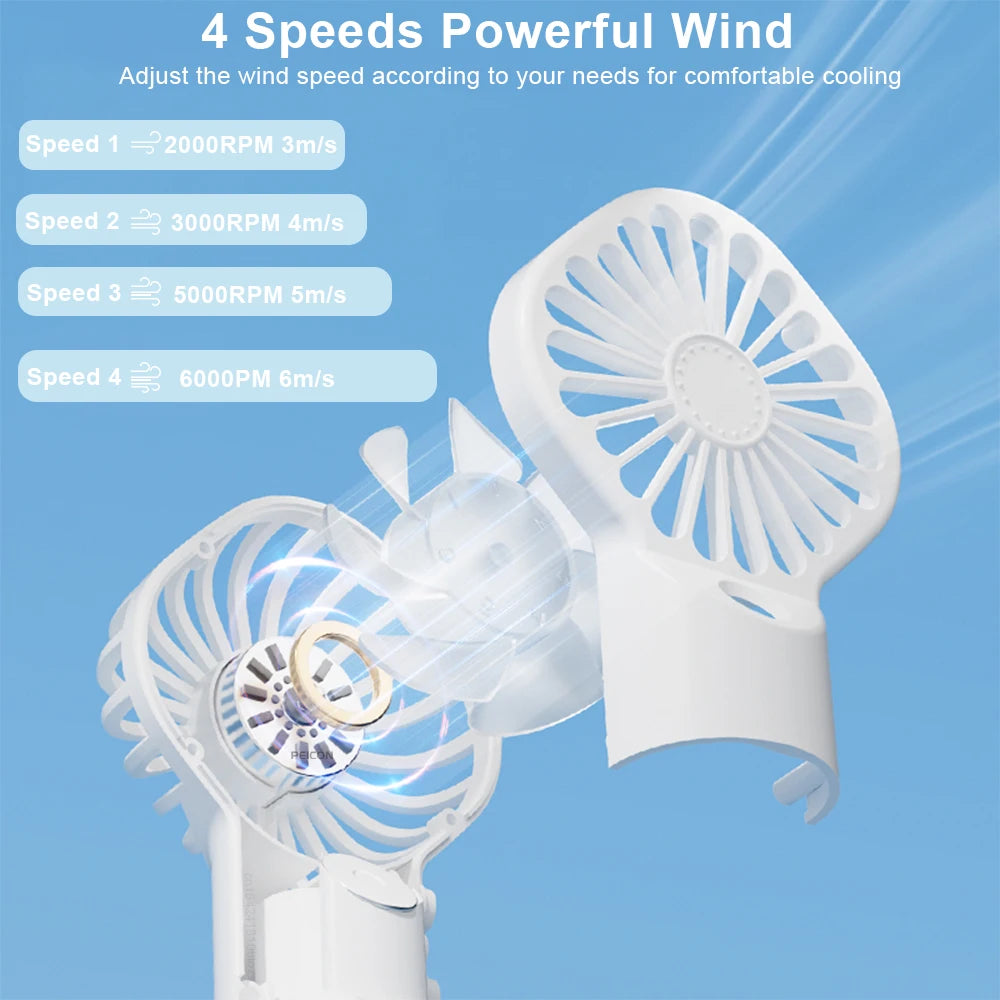 Portable Handheld Misting Fan