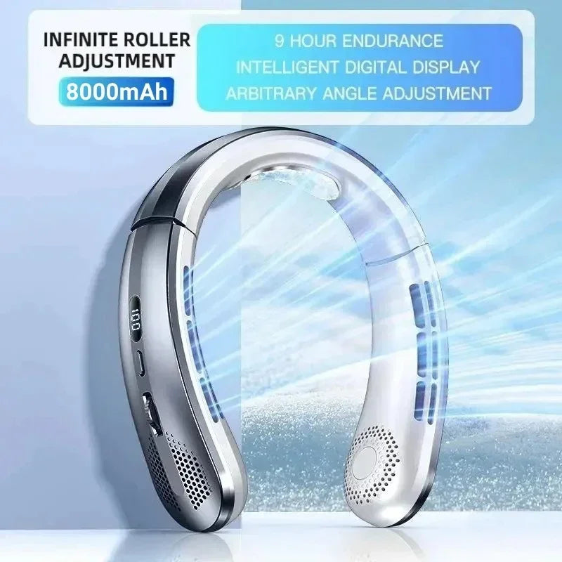 Rechargeable Neck Fan