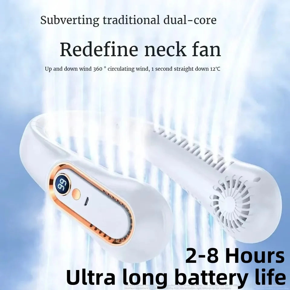 Rechargeable Neck Fan