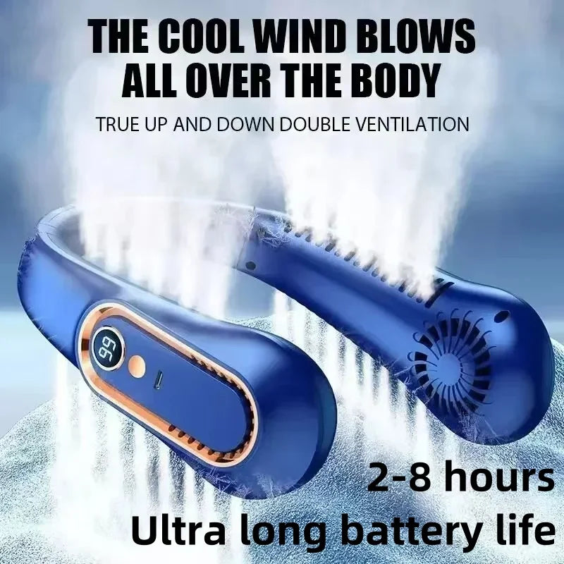 Rechargeable Neck Fan
